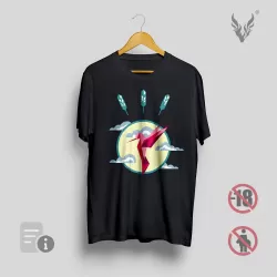 Hummingbird printed t-shirt