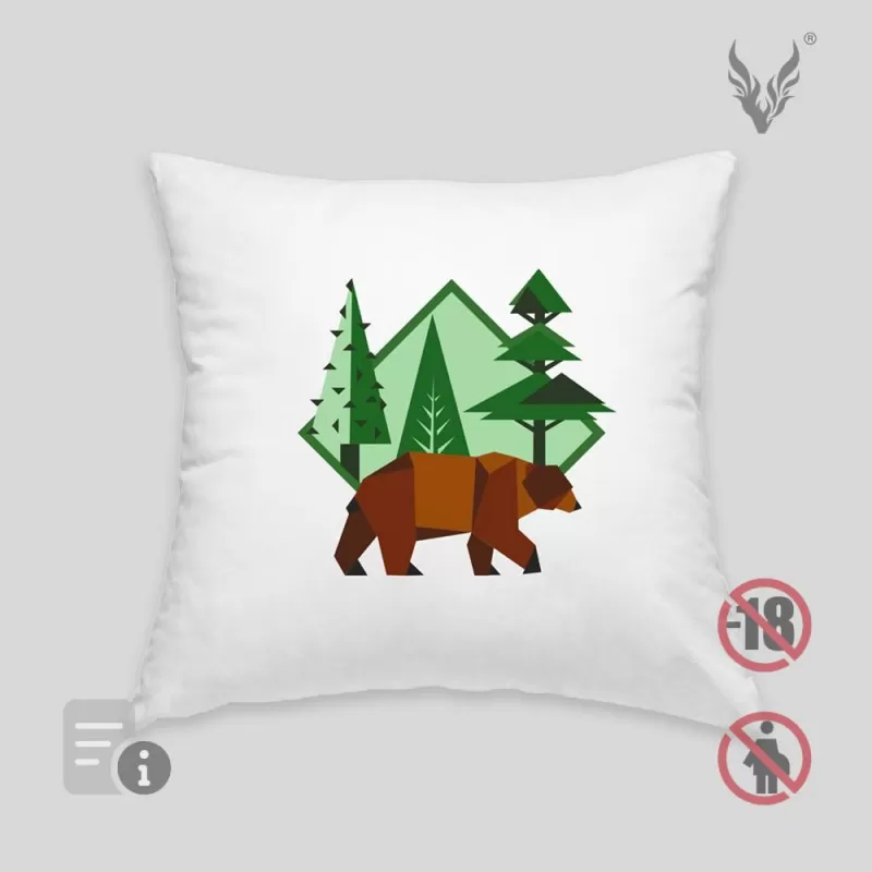 Brown bear cushion Brown bear cushion