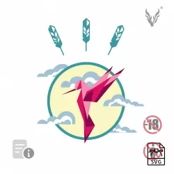 Hummingbird - Vector graphics