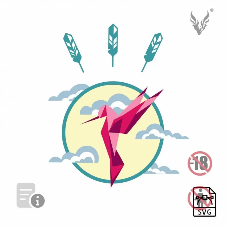 Hummingbird - Vector graphics