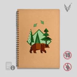 Mountain fox notebook