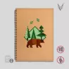 Mountain fox notebook