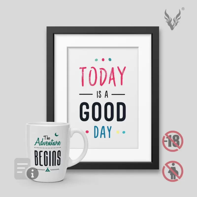 Pack Mug + Framed poster Pack Mug + Framed poster