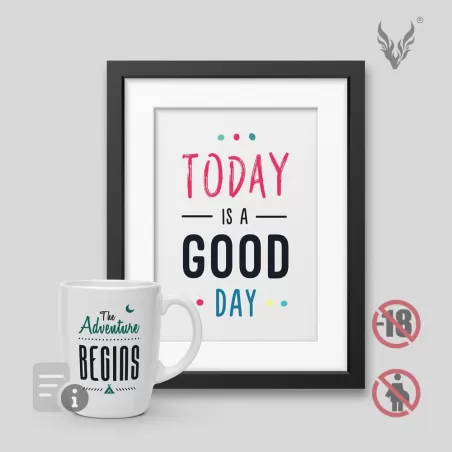Pack Mug + Framed poster